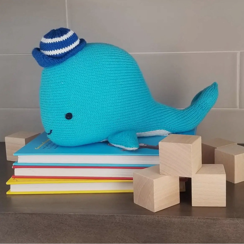 Whale with Cap Plushie